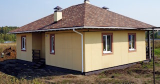 Одноэтажный дом из панелей под ключ в Урюпинске - Строй-Рюп от 136253 рублей