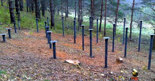 Свайный фундамент Урюпинск. Заказать под ключ цена от 2097 руб